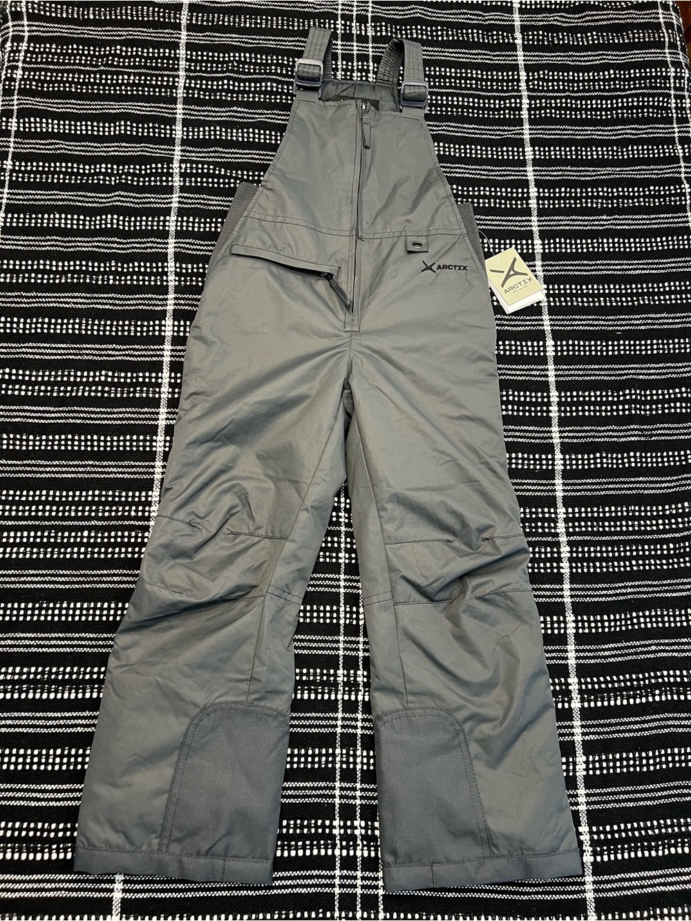 Arctix kids girl / boys  Gray Snow Bib Cargo Pants